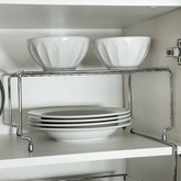 Organizador Retangular Componível Cromado - 32 cm - Ela Decora